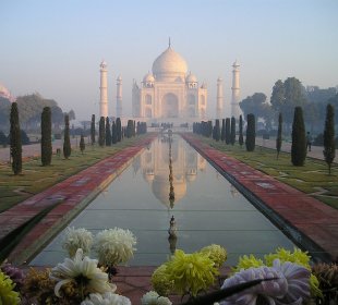 Taj Mahal Sunset